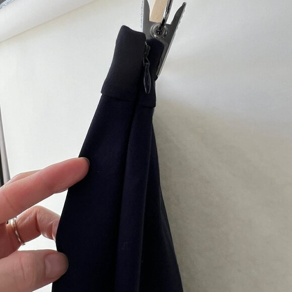 Rebecca Taylor wide legs crop Pants, Nany blue, Size 2 - Picture 7 of 12